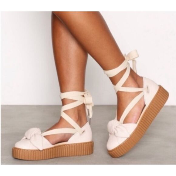 Puma Bow Creeper Sandal Rhianna Fenty 10 NWOT - Picture 1 of 11